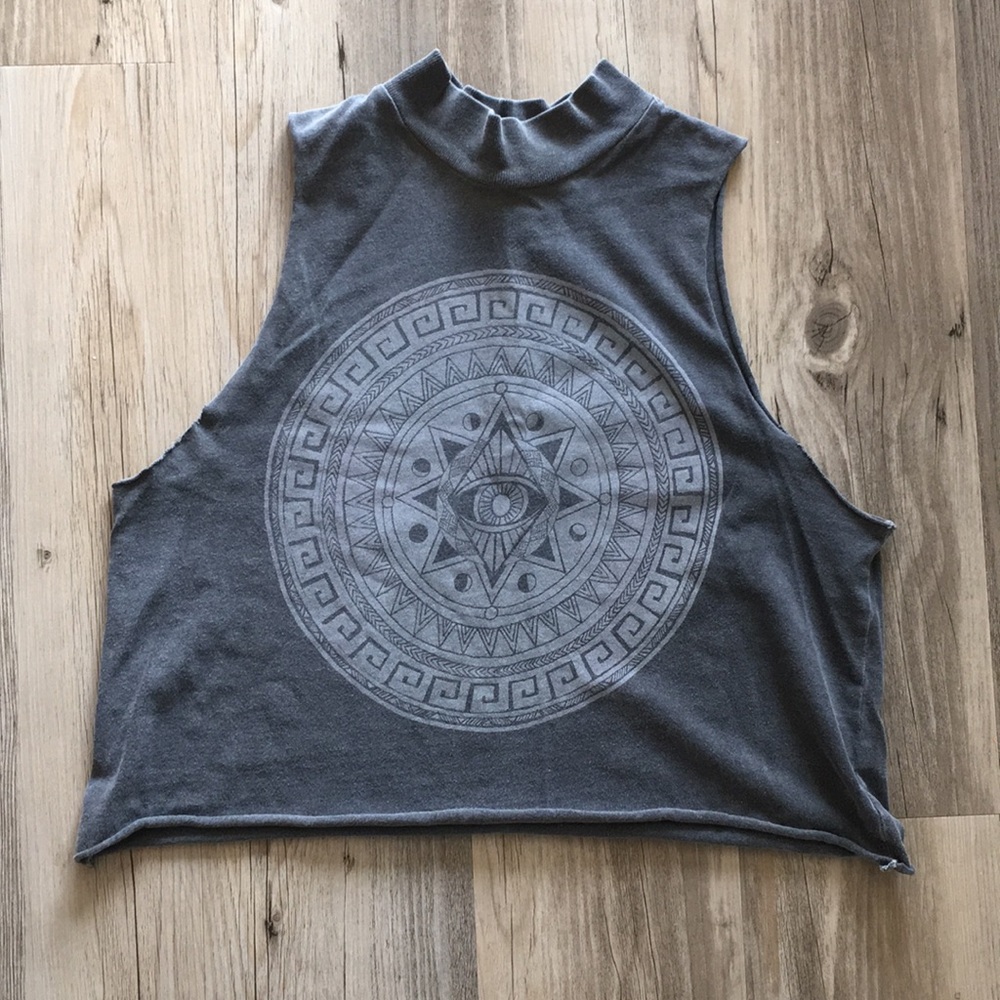 ✌Future State Tribal Crop Top // Size S